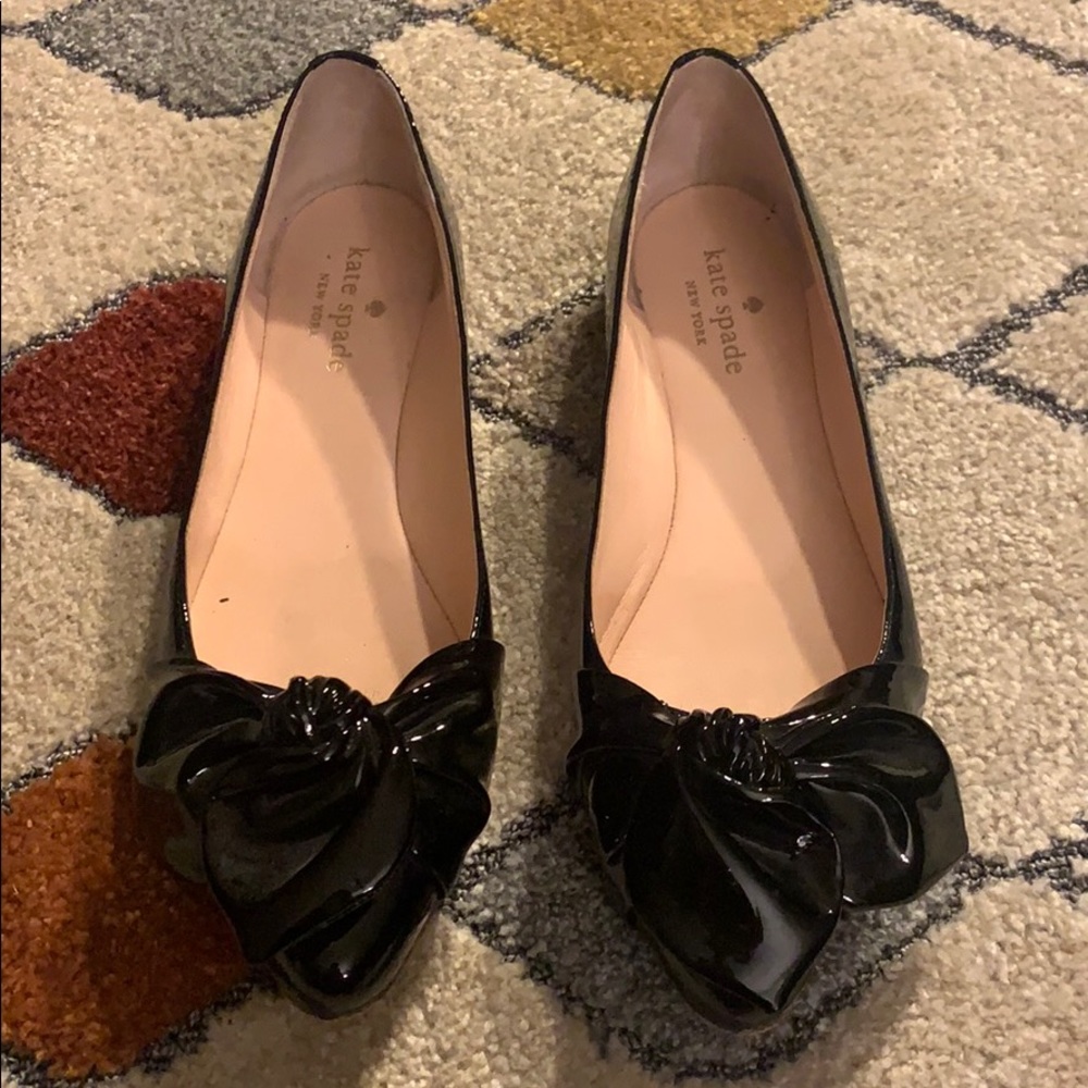 Kate Spade bow flats